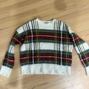 All Saint plaid / check sweater
